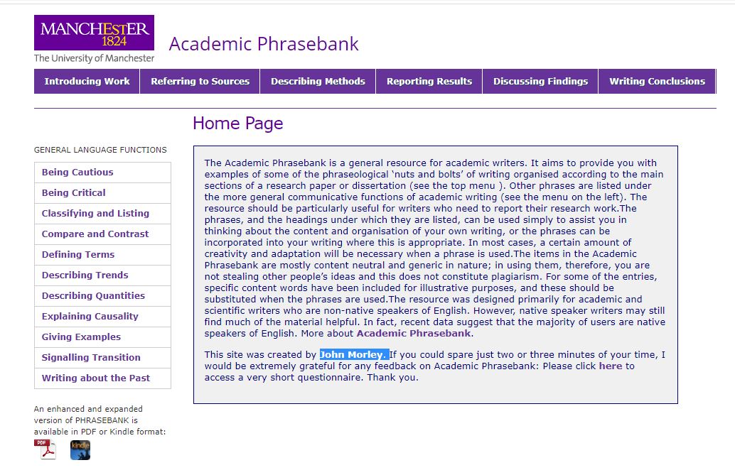 academic phrasebank pdf download